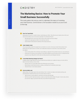 Codistry Blog Marketingbasics Image Banner