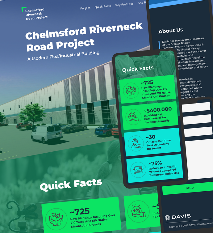 Chelmsford Riverneck Road Project Website